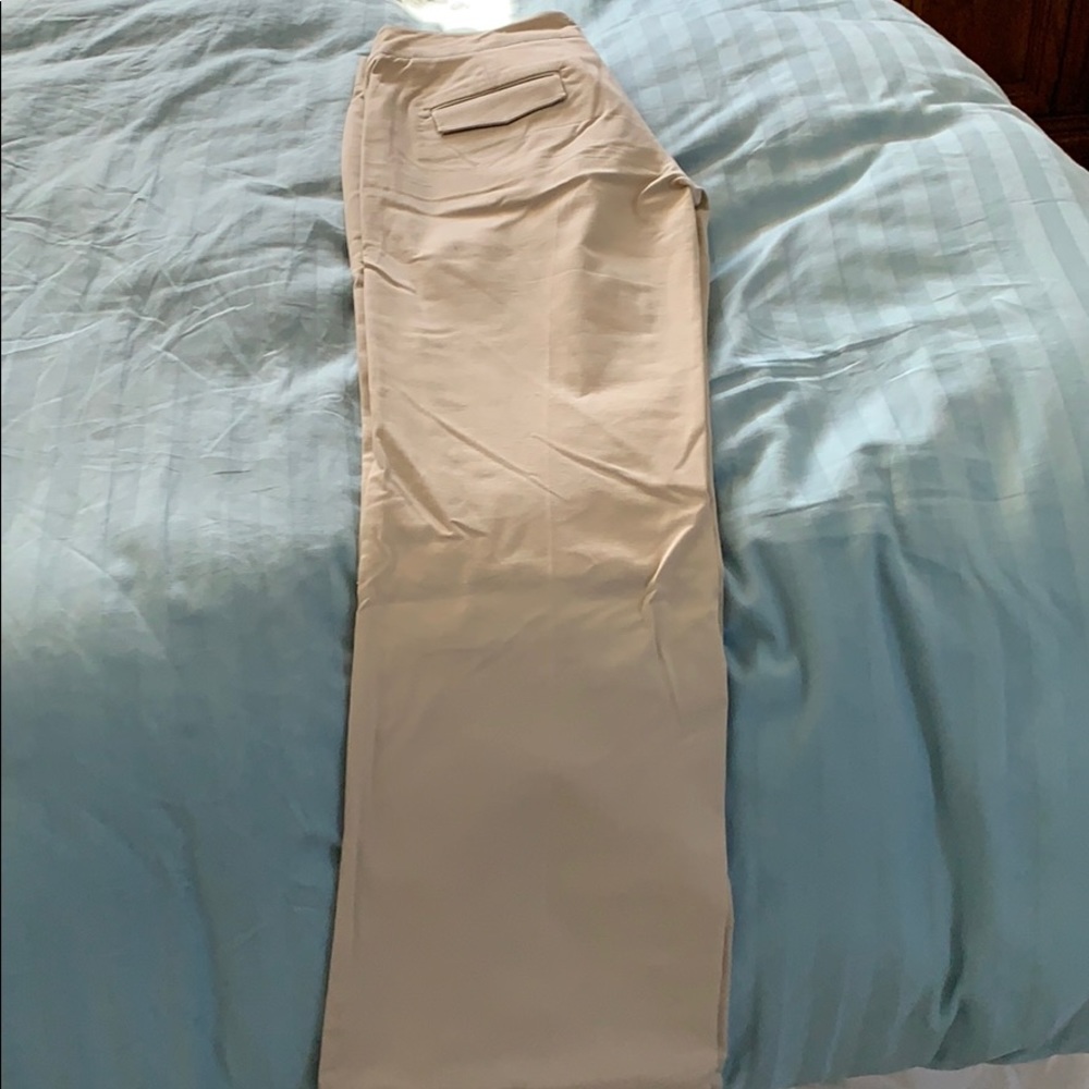 Express cream pants